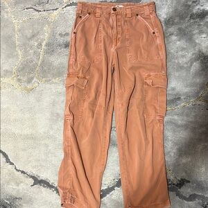 Billabong Orange Straight Leg Jeans for Effortless Style
